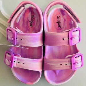 Adorable Little Kids Purple & Pink Sandals - Brand NEW WITH TAGS! - Size 6